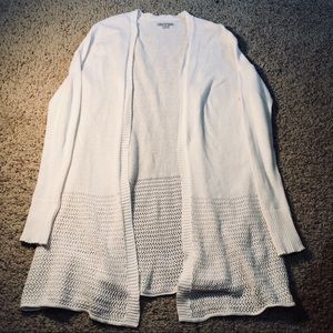 Cream Sweater Cardigan